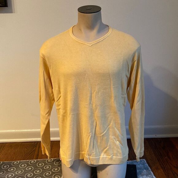 Tommy Bahama Men’s Medium V Neck Knit Sweater Long Sleeve - Picture 1 of 5